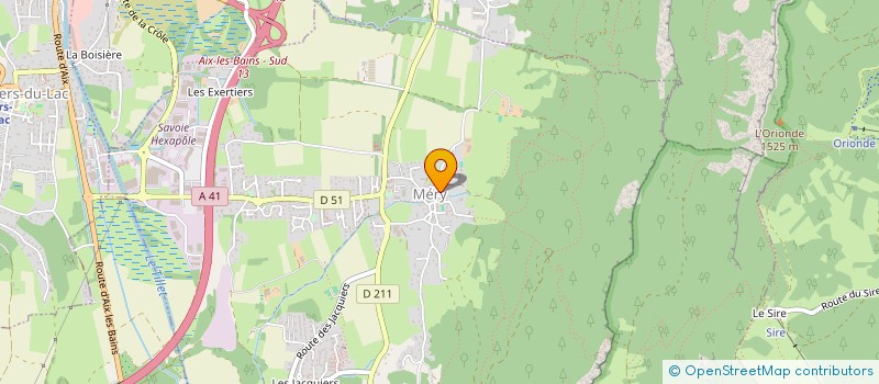 localisation de l'entreprise OP'TEAM RH à MERY