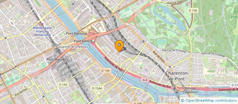 localisation de l'entreprise OP'TEAM SPIRIT  CHARENTON-LE-PONT