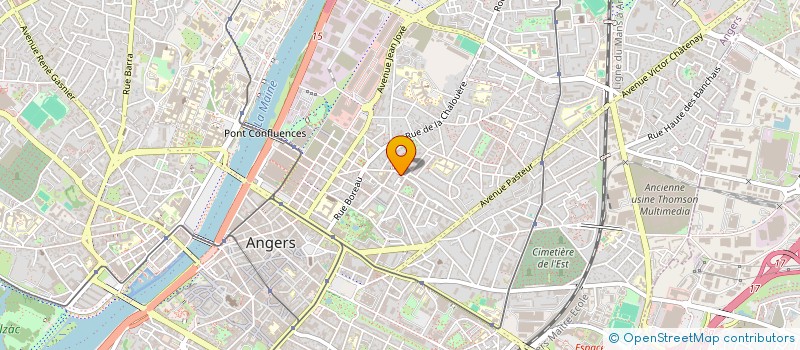 localisation de l'entreprise OP THEATRE à ANGERS