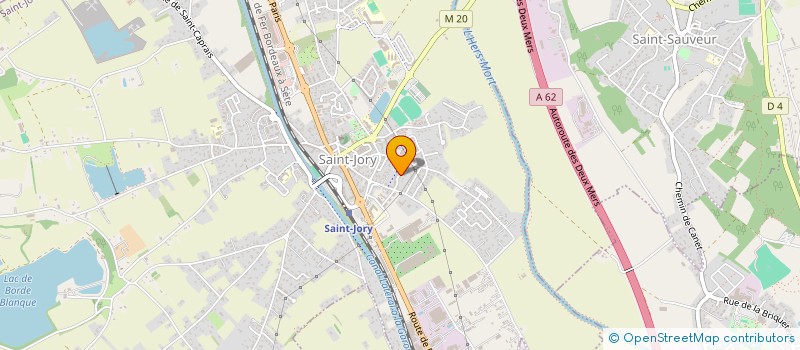 localisation de l'entreprise OP-TUS E-LOCATION  SAINT-JORY