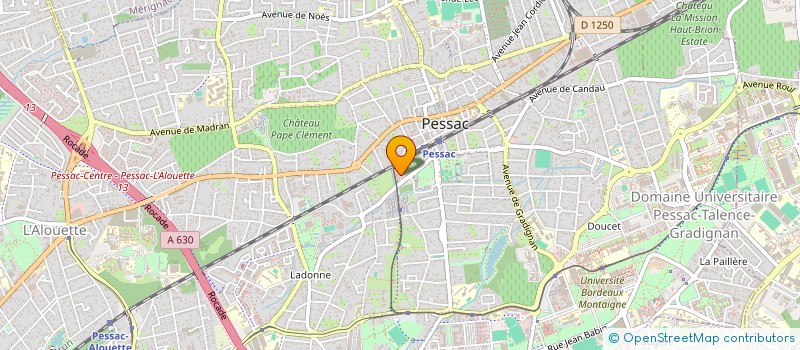 localisation de l'entreprise OP2 DRUGS à PESSAC