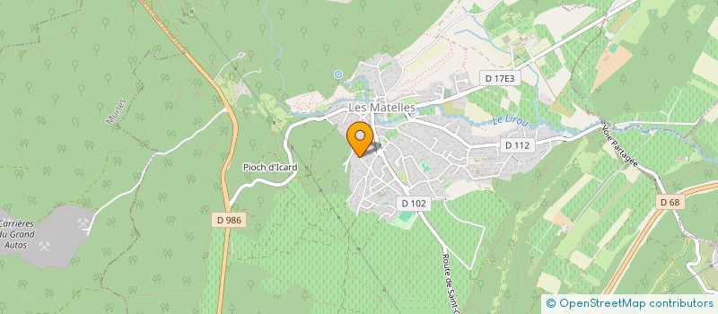 localisation de l'entreprise OPA  LES MATELLES