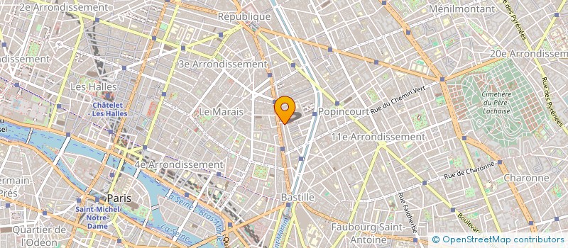 localisation de l'entreprise OPA HOSPITALITY  PARIS