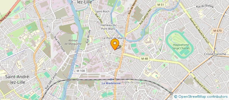 localisation de l'entreprise OPA OPERATION AIRSOFT à MARCQ-EN-BARŒUL