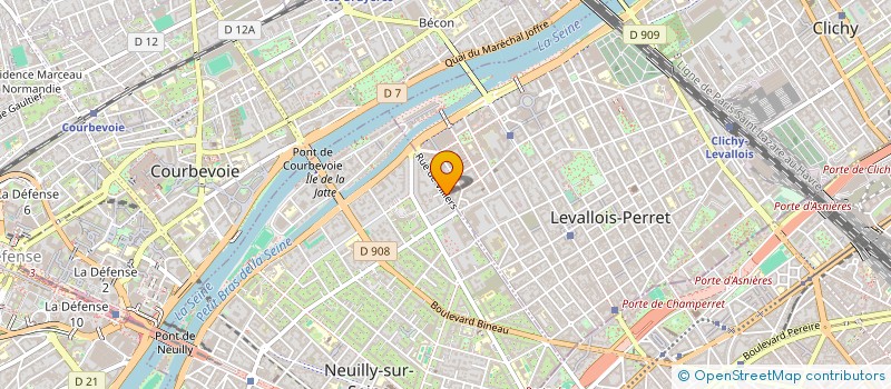 localisation de l'entreprise OPA TURQUOISE à NEUILLY-SUR-SEINE