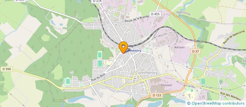 localisation de l'entreprise OPAC DE COMMENTRY  COMMENTRY