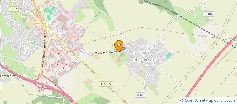 localisation de l'entreprise OPACE  PISSY-POVILLE