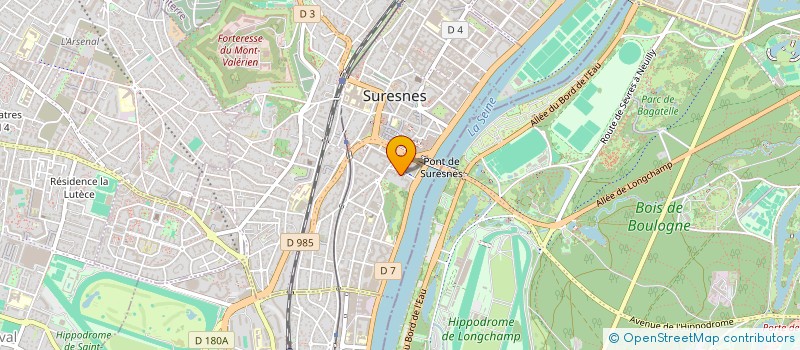 localisation de l'entreprise OPAL 1 à SURESNES