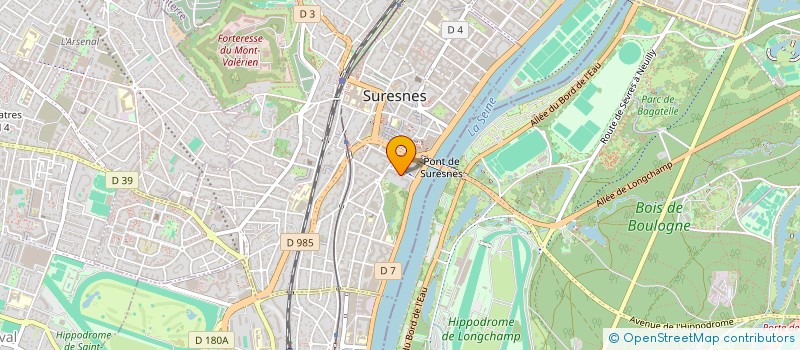 localisation de l'entreprise OPAL 2 à SURESNES