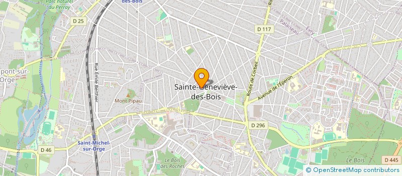 localisation de l'entreprise OPAL à SAINTE-GENEVIEVE-DES-BOIS