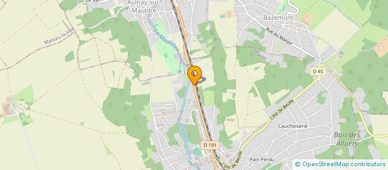 localisation de l'entreprise OPAL  MAULE