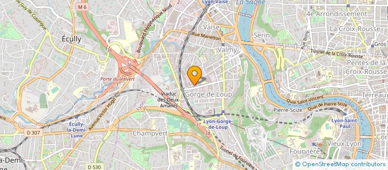 localisation de l'entreprise OPAL  LYON 9EME