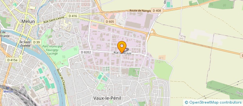 localisation de l'entreprise OPAL ENTREPRISE à VAUX-LE-PENIL