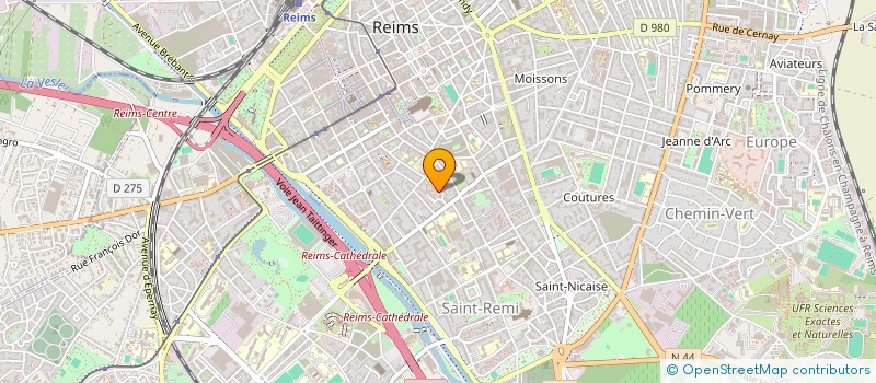 localisation de l'entreprise OPAL GRAVE GAMES à REIMS