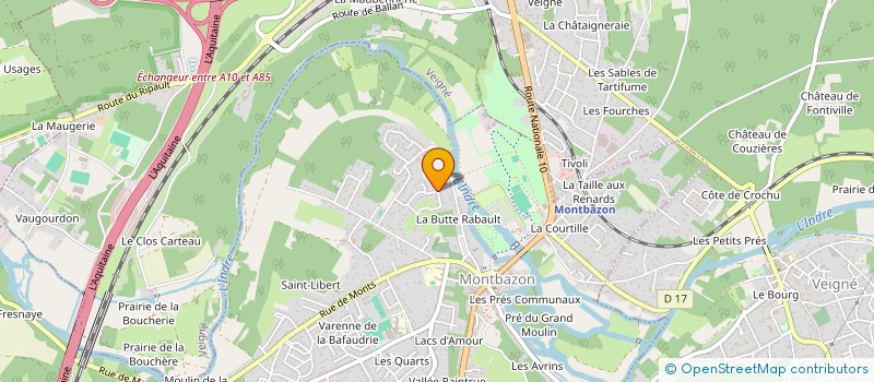 localisation de l'entreprise OPAL INDUSTRIES à MONTBAZON