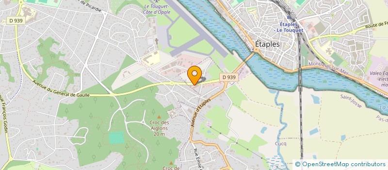 localisation de l'entreprise OPAL'INVEST à CUCQ
