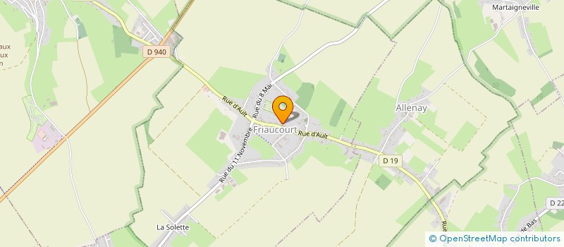 localisation de l'entreprise OPAL MEDICAL  FRIAUCOURT