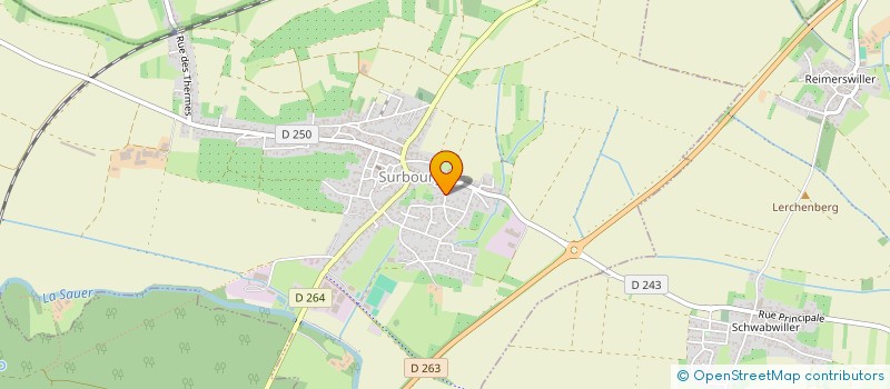 localisation de l'entreprise OPAL OPPORTUNITY  SURBOURG