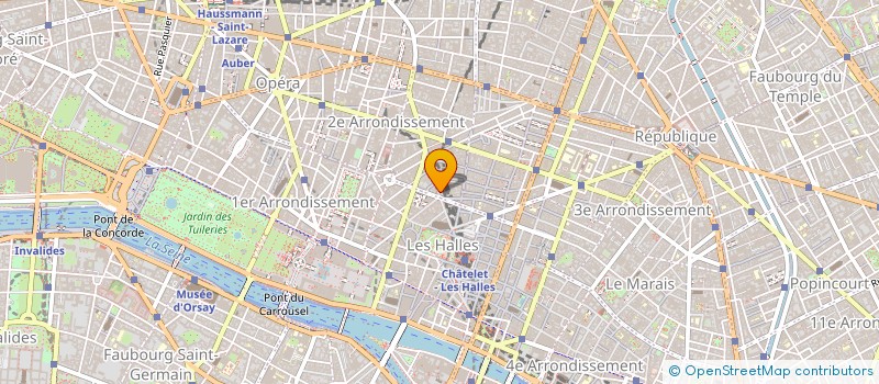 localisation de l'entreprise OPAL OS  PARIS