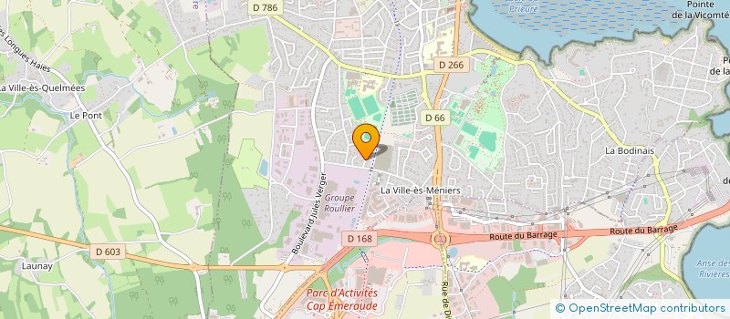 localisation de l'entreprise OPAL RESTO à DINARD