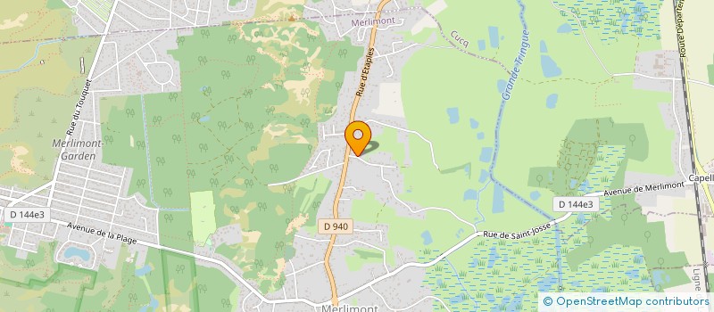 localisation de l'entreprise OPALE 17  MERLIMONT