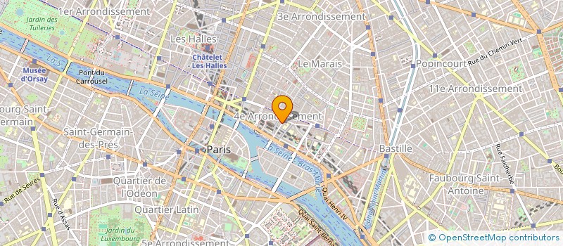 localisation de l'entreprise OPALE à PARIS