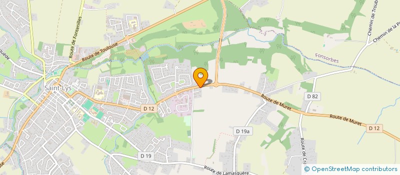 localisation de l'entreprise OPALE à SAINT-LYS