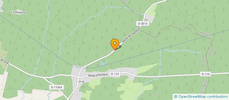 localisation de l'entreprise OPALE  BELIN-BELIET