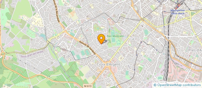 localisation de l'entreprise OPALE à MONTPELLIER