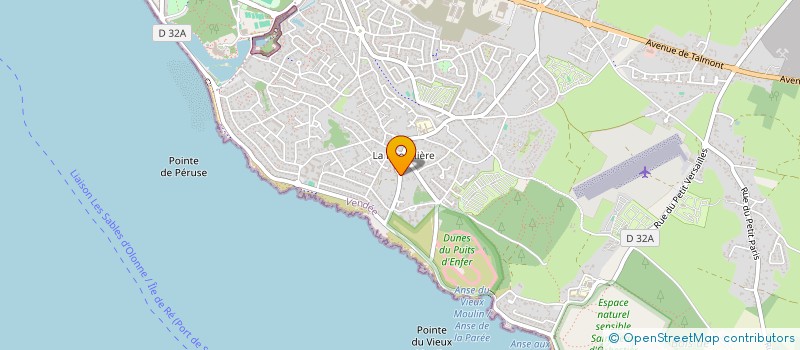 localisation de l'entreprise OPALE à LES SABLES D'OLONNE