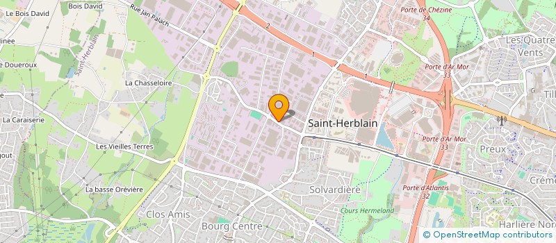 localisation de l'entreprise OPALE à SAINT-HERBLAIN