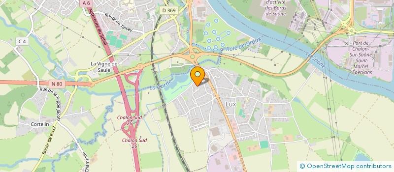 localisation de l'entreprise OPALE 71  LUX