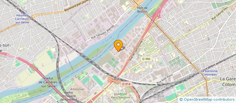 localisation de l'entreprise OPALE à NANTERRE