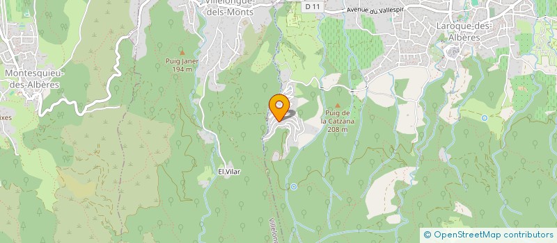 localisation de l'entreprise OPALE  LAROQUE-DES-ALBERES