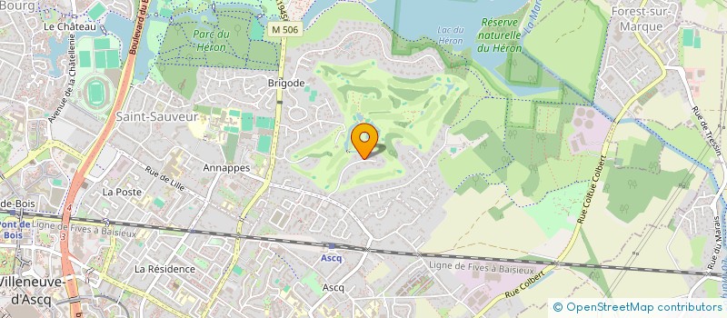 localisation de l'entreprise OPALE à VILLENEUVE-D'ASCQ