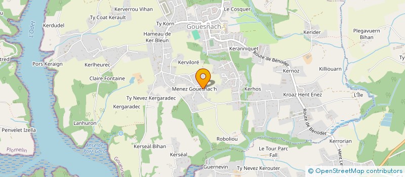 localisation de l'entreprise OPALE  GOUESNACH