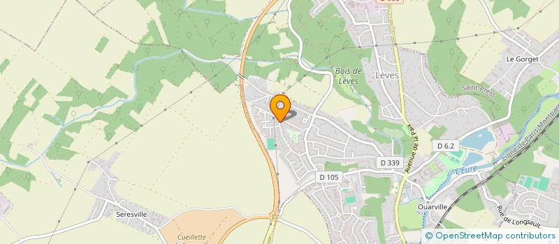 localisation de l'entreprise OPALE à LEVES