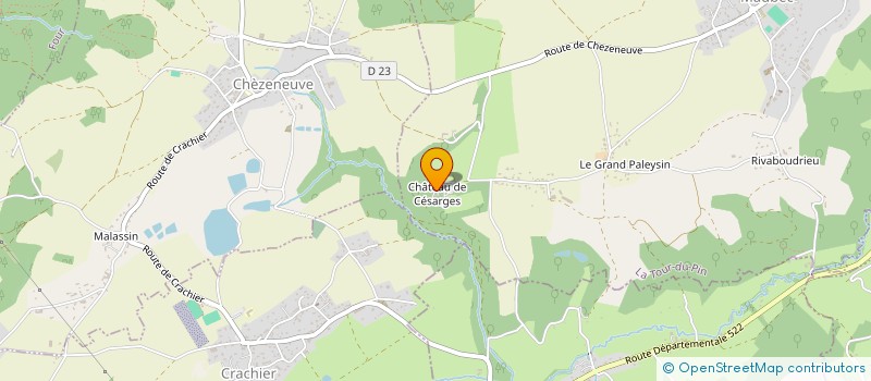 localisation de l'entreprise OPALE  MAUBEC