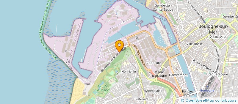 localisation de l'entreprise OPALE ACHATS à LE PORTEL