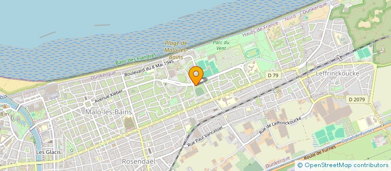 localisation de l'entreprise OPALE AND KITE à DUNKERQUE