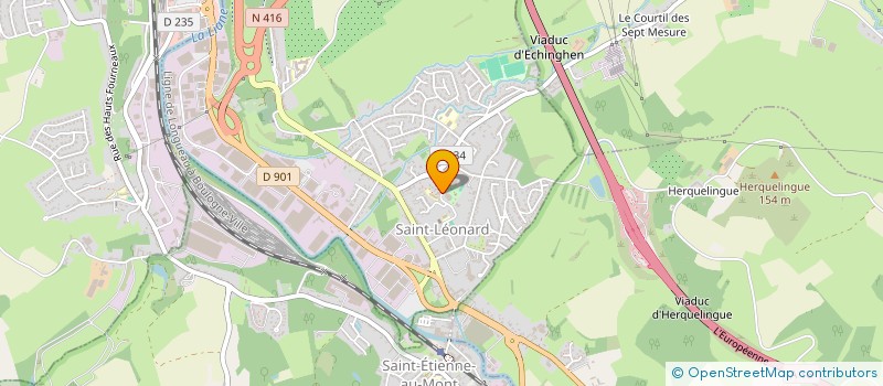 localisation de l'entreprise OPALE AUTOGIRE  SAINT-LEONARD