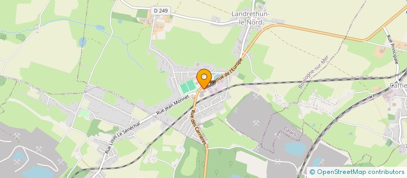 localisation de l'entreprise OPALE BATI RENOV'  LEULINGHEN-BERNES