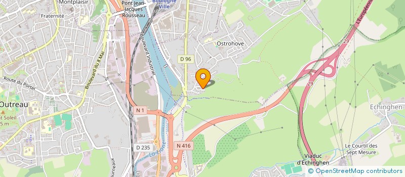 localisation de l'entreprise OPALE CONSULTING  SAINT-MARTIN-BOULOGNE