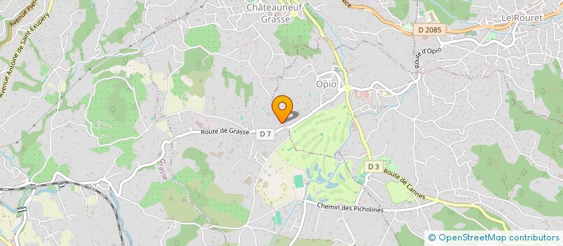 localisation de l'entreprise OPALE DIFFUSION à OPIO