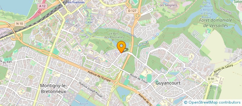 localisation de l'entreprise OPALE FONCIER  GUYANCOURT