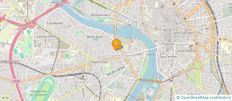 localisation de l'entreprise OPALE GESTION IMMOBILIERE  TOULOUSE