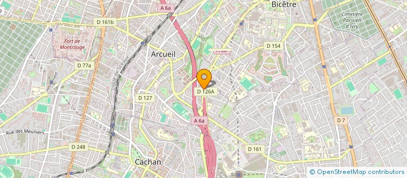 localisation de l'entreprise OPALE GROUP à ARCUEIL