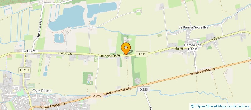 localisation de l'entreprise OPALE HUBERT  OYE-PLAGE