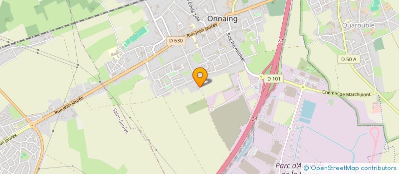 localisation de l'entreprise OPALE JUMP  ONNAING