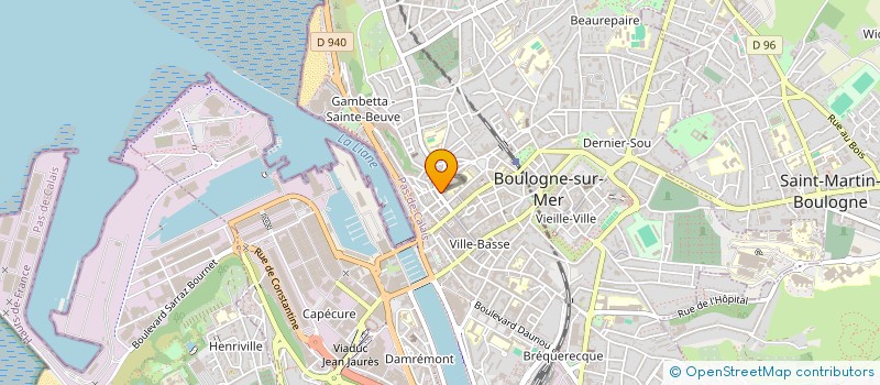localisation de l'entreprise OPALE KIDS à BOULOGNE-SUR-MER